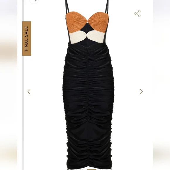 Patbo Braided Midi Dress - Picture 7 of 12